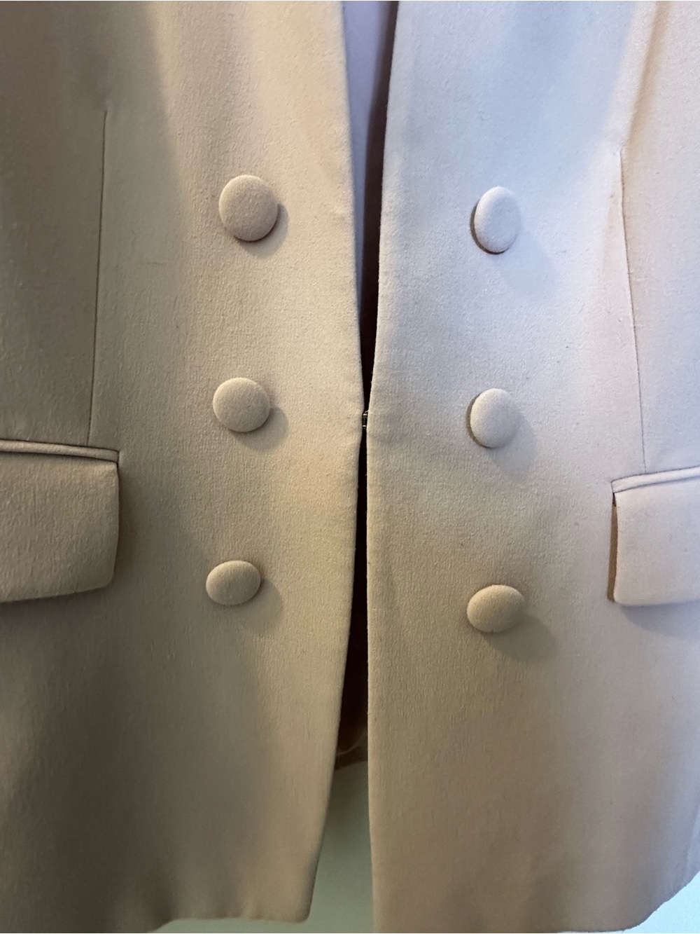 Tahari Women's Blush Double-Breasted Style Blazer, size 14 petite - Picture 3 of 5